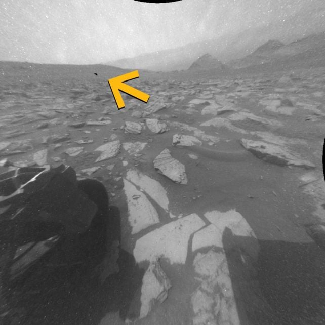 There's a Bizarre 'Jellyfish' in This Photo of Mars. We Think We Know Why.