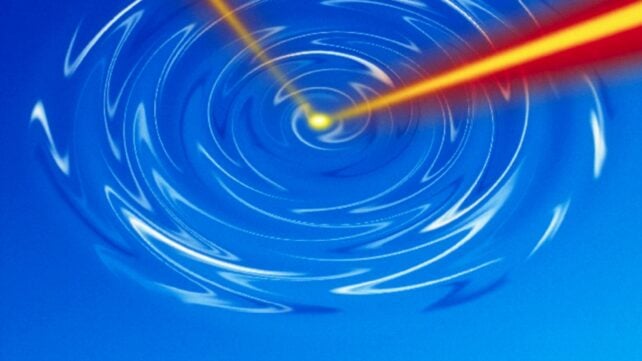 Laser Beams in Water