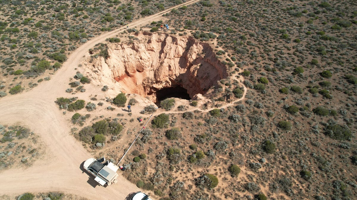 There's a Hidden World Beneath These Desert Craters in Australia