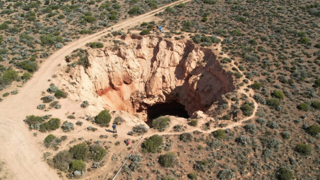 Giant Trenches Reveal Caves Up to 150 Meters Deep Beneath Australia's Nullarbor Plain