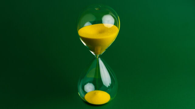 Hourglass timer