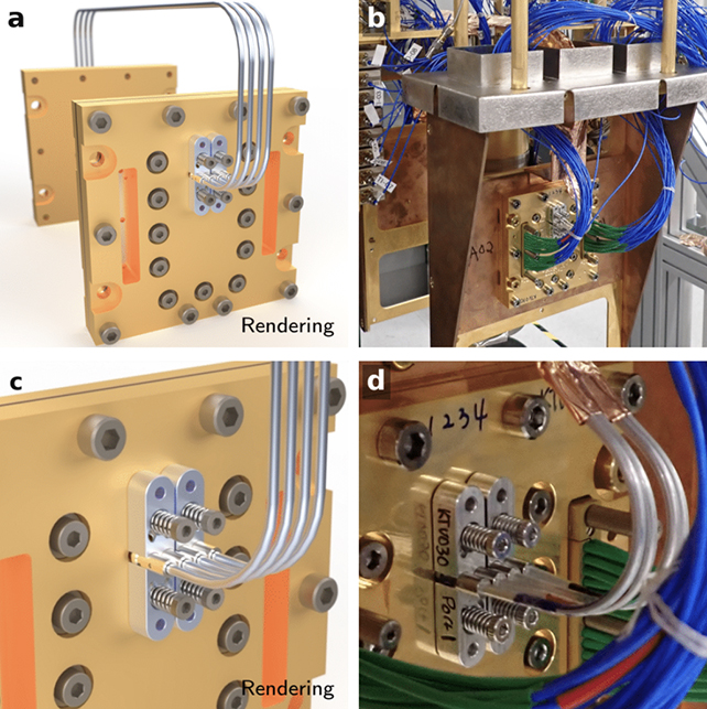 L-coupler experiment setup