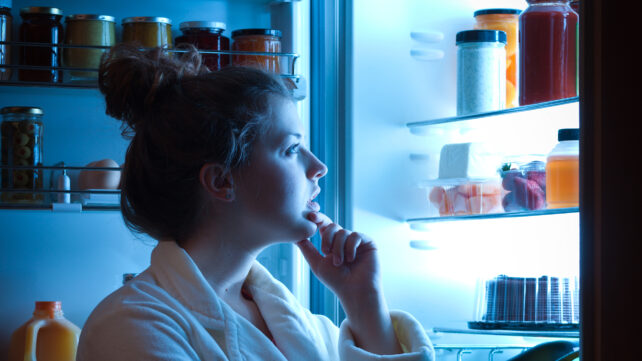 Considering a fridge snack