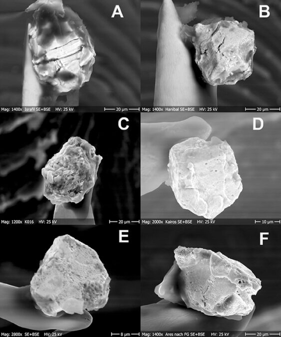 Radioactive particles