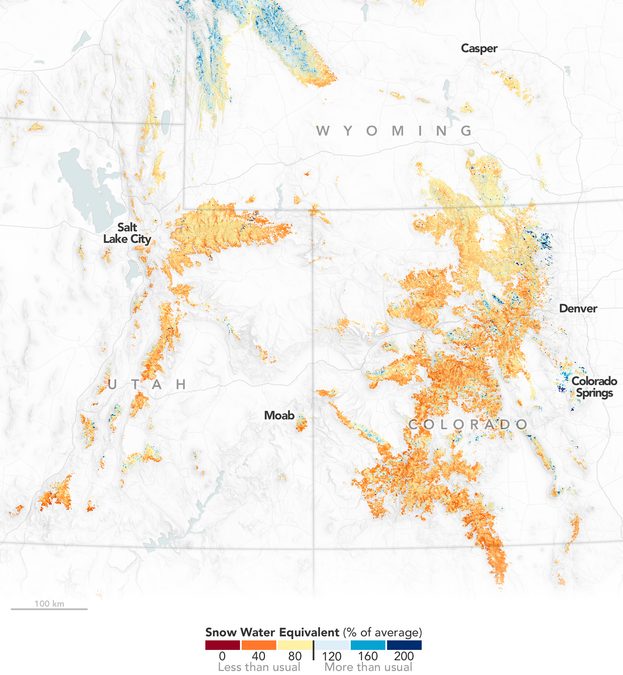 As Droughts Continue, Backup Water Supply in The Colorado River Basin Is Drying Up