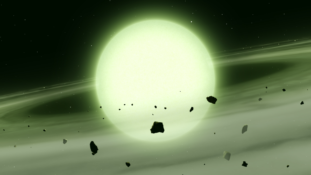 In a First, Astronomers Reveal a Dead Star Glowing an Eerie Shade of Green