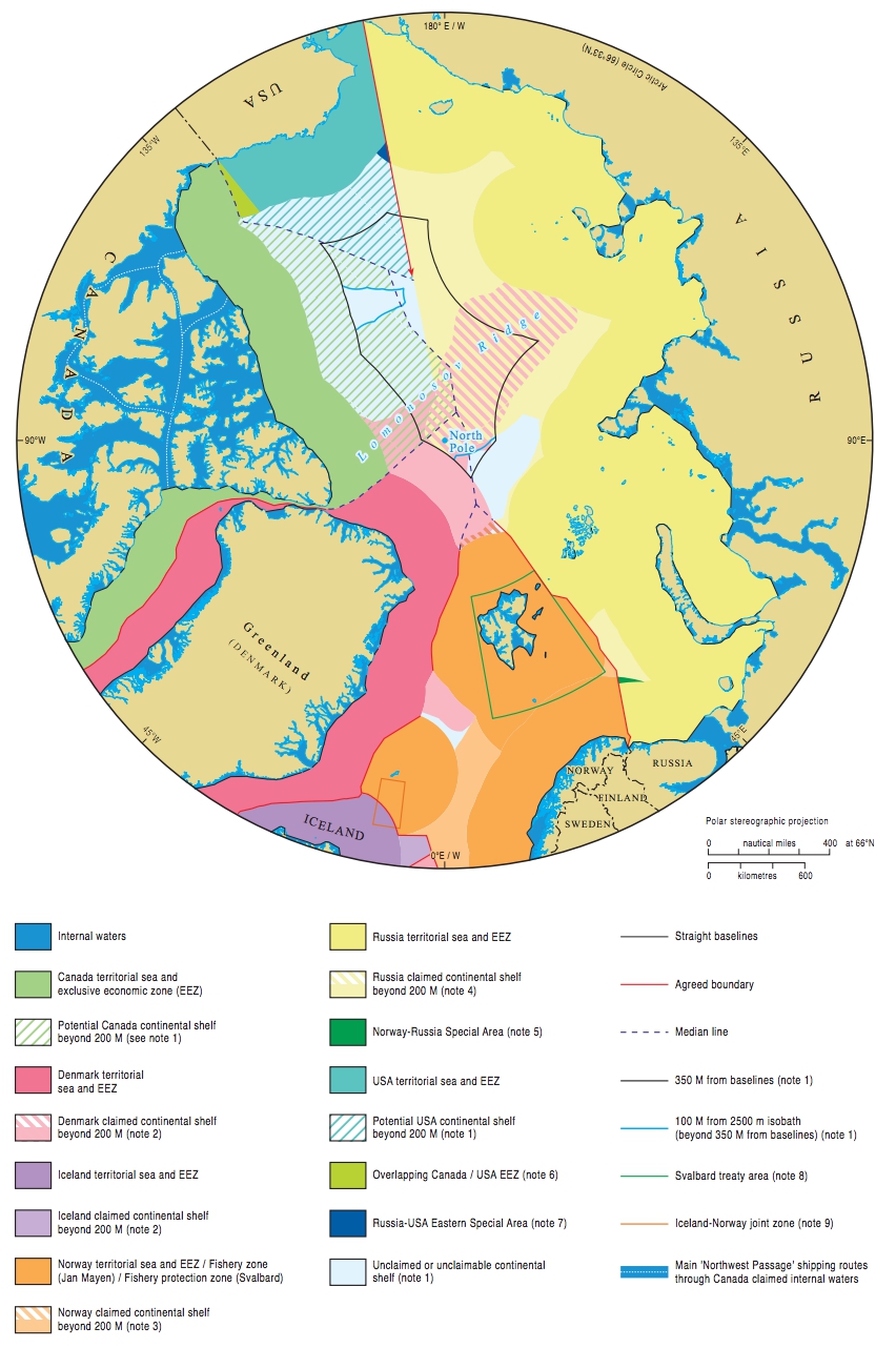 This Map Shows All The Claims on The Arctic Seafloor : ScienceAlert