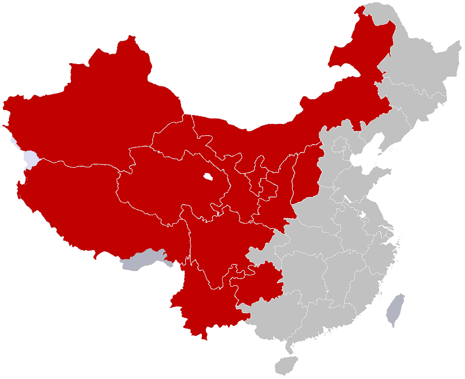 Map of china