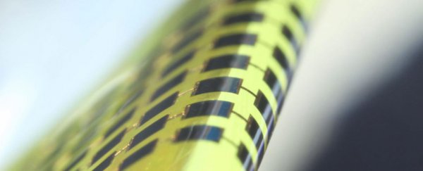 Scientists have developed solar cells 100 times thinner than a human hair