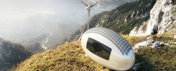 This portable capsule lets you live off the grid anywhere in the world
