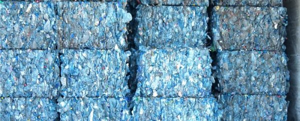 Researchers are turning old plastic bottles into waterproof paper