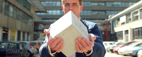 Scientists have created living concrete that repairs itself