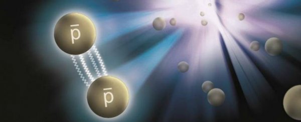 Scientists have finally measured the force that holds antimatter together