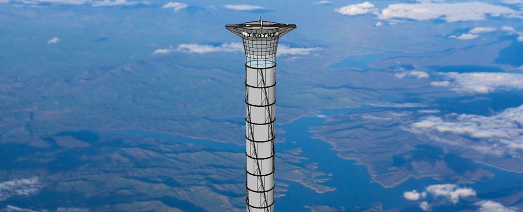 This 20 Km High Space Elevator Could Revolutionise How We Get