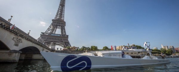 This self-fuelling boat just set off on an epic 6-year global voyage