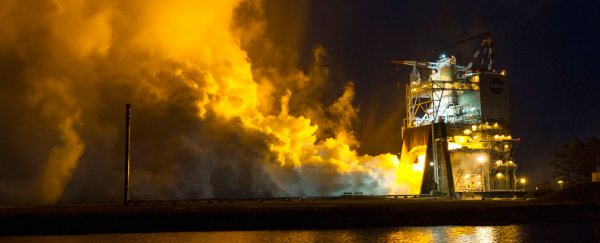 NASA tests its “Ferrari of rocket engines” in preparation for Mars voyage