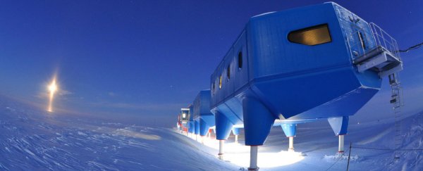 A massive chasm in Antarctica's ice is threatening to cut off a crucial research station
