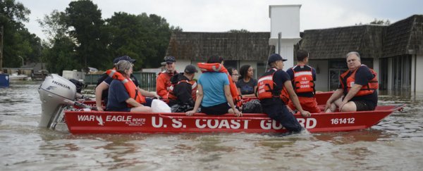 Scientists just predicted that extreme floods like Louisiana's are now almost twice as likely