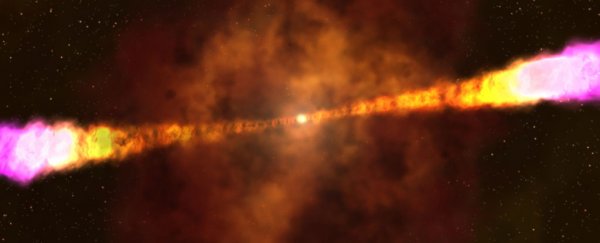 The most intense cosmic explosion out there has been captured as it happened