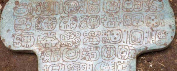 Discovery of a huge, mysterious jade pendant could rewrite Maya history