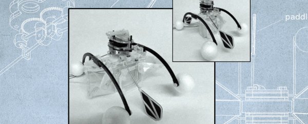 This new robot eats water pollution and produces electricity as it swims