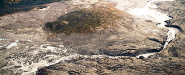 An entire river in Canada has vanished in the space of just 4 days