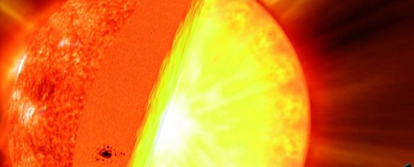 Scientists just revealed a hidden secret about the Sun's inner core