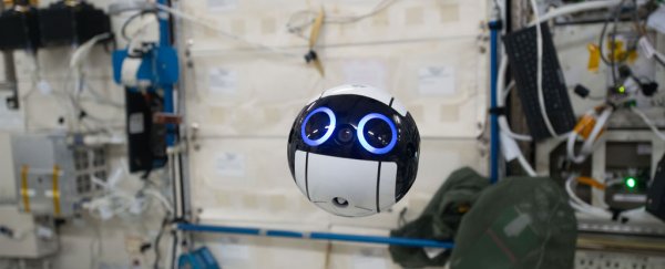 Japan's ridiculously cute floating camera bot is now operational on the ISS