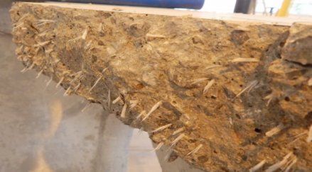 Scientists have reinforced concrete with plastic waste instead of steel