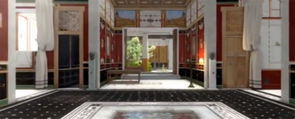 This reconstructed 3D home reveals ancient Pompeii before Vesuvius struck