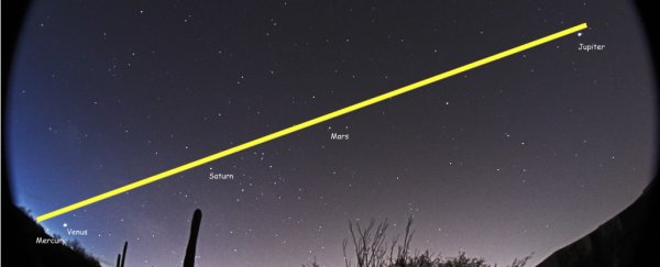 Look up! 5 planets will align in the night sky next month