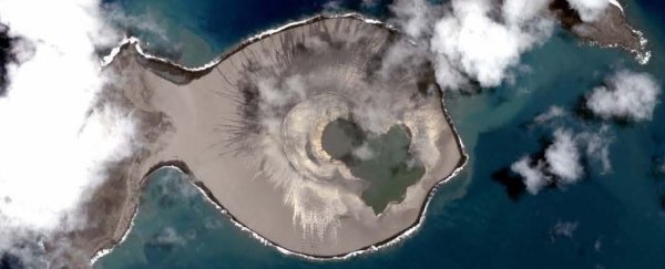 This Pacific island appeared only 3 years ago, and could be doomed already
