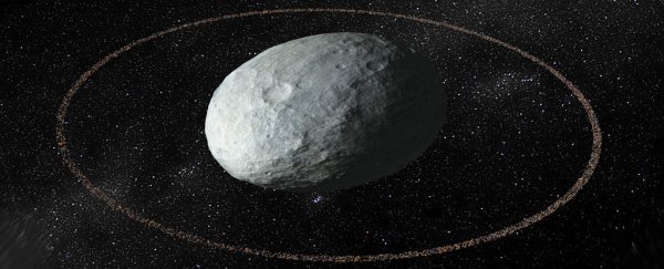 Astronomers just found an epic ring around an exotic dwarf planet in our Solar System