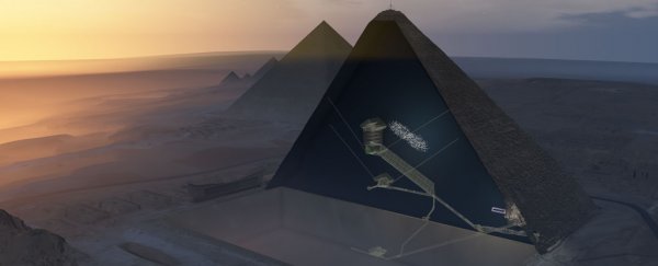 UPDATED: Scientists discover a giant void hidden in the Great Pyramid of Giza