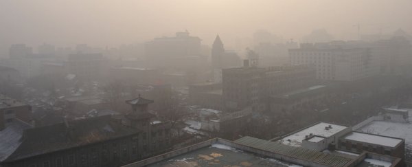 China has shut down up to 40% of its factories in an unprecedented stand against pollution