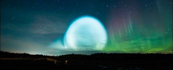 We now have an explanation for that mysterious orb of light floating above Siberia