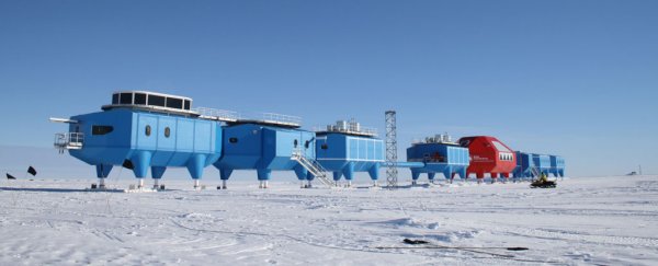 A giant ice crack is forcing the evacuation of the Halley Antarctic research station