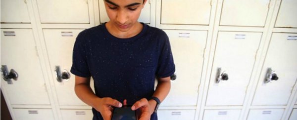 This 16-year-old kid fell behind in class, so he built an app to do it for him