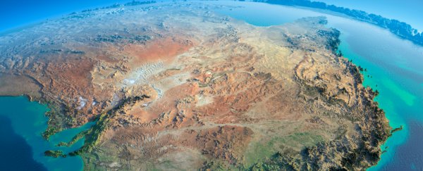 Australia's about to move 1.5 metres to the north