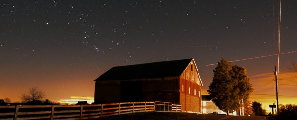 You can thank the physics inside dying stars for the fact that barns are red