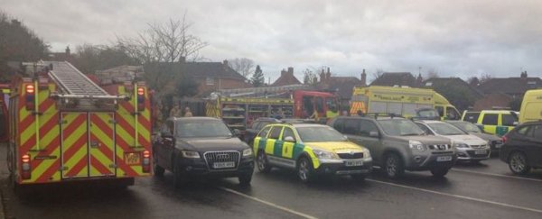 Mystery illness and fainting sweep through a crowd of students in the UK
