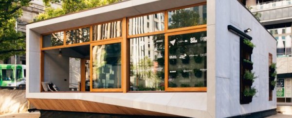 This Australian prefab home generates more energy than it uses