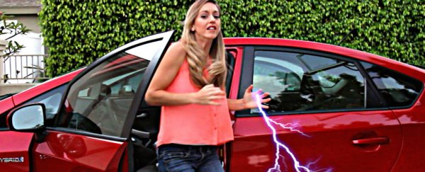 This simple physics trick will stop you getting shocked every time you get out of a car
