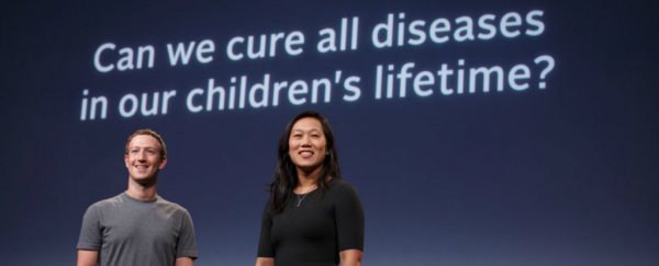 The Chan-Zuckerberg Initiative is giving $3 billion to cure, manage, or prevent "all disease"