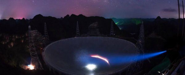 China just unveiled the biggest alien-hunting telescope in the world