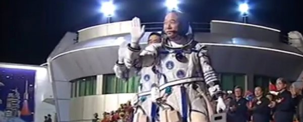 China just launched two astronauts into space