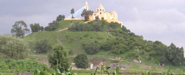 The world’s largest pyramid is hidden under a mountain in Mexico