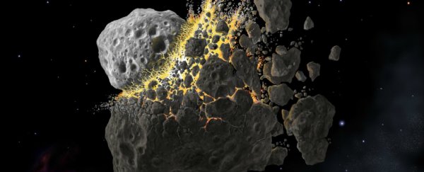 A collision in space 466 million years ago is still hurling asteroids at Earth