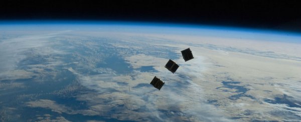 Lightweight electric thrusters could propel nano-satellites to the Moon