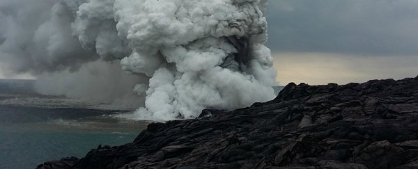 WATCH: A chunk of Hawaii just collapsed into the ocean